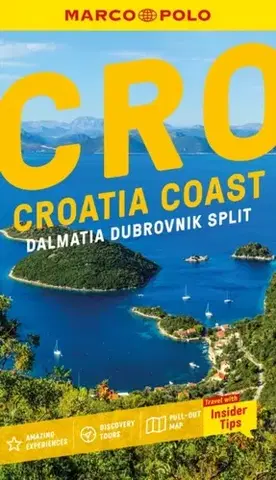 Geografia, mapy, sprievodcovia Croatia Coast Marco Polo Pocket Travel Guide - with pull out map - Polo Marco