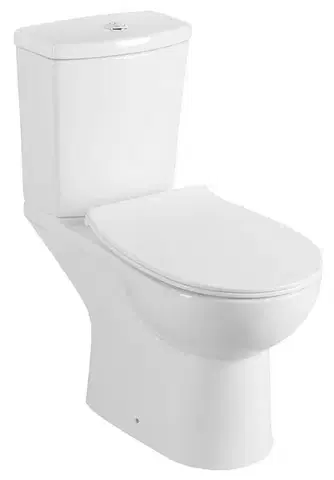 Záchody SAPHO - KAIRO WC kombi, zadný odpad, splachovací mechanizmus PC105