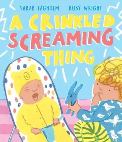 Leporelá, krabičky, puzzle knihy A Crinkled Screaming Thing - Sarah Tagholm