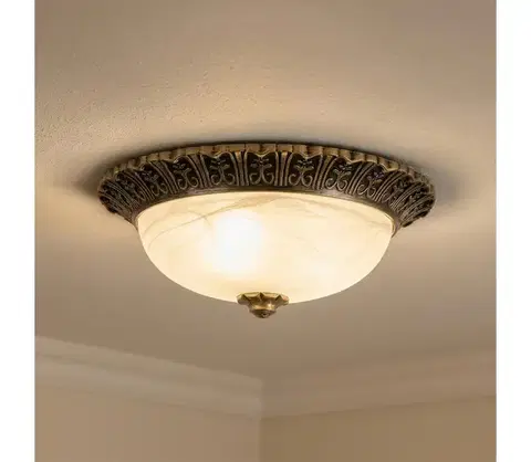 Svietidlá BRILAGI - Stropné svietidlo FRESCO 2xE27/40W/230V pr. 30 cm zlaté BRSX6097/2C/M