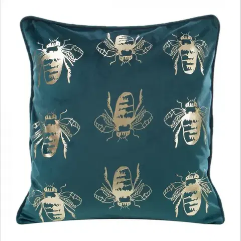 Dekoračné obliečky Obliečka na vankúš Blink/15/M 45x45 tyrkysová 387626