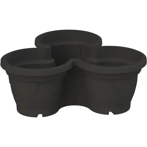 Záhrada Kvetináč RP308 38,5x38,5x17 antracit