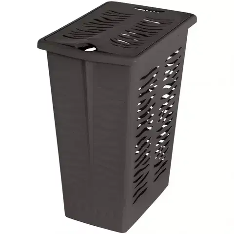Kúpeľňové doplnky Koš na bielizeň Zebra 30l 1401 antracit