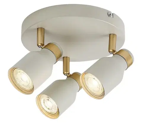 Svietidlá Rabalux 73097 - Bodové svietidlo NEZORI 3xGU10/15W/230V 73097