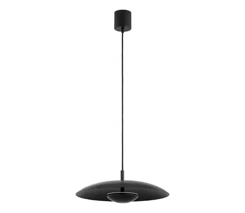 Svietidlá Argon 8868 - LED luster na lankách BOLTON LED/12,5W/230V 3000K čierna 8868