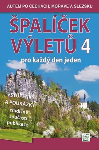 Slovensko a Česká republika Špalíček 4. výletů pro každý den jeden - Vladimír Soukup,David Petr