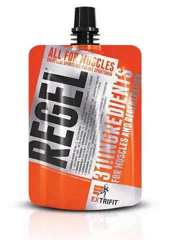 Stimulanty a energizéry Regel - Extrifit 80 g Citrón+Pomaranč