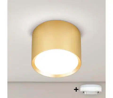Svietidlá BRILAGI - LED RGB stmievateľné bodové svietidlo SMOOTH 1xGX53/14W/230V Wi-Fi Tuya zlatá BG2835+IM1490