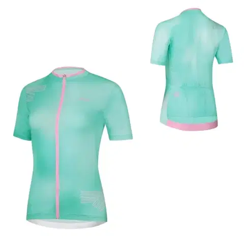 Cyklistické dresy Dámsky cyklistický dres s krátkym rukávom Etape Donna 2.0 mint - XL