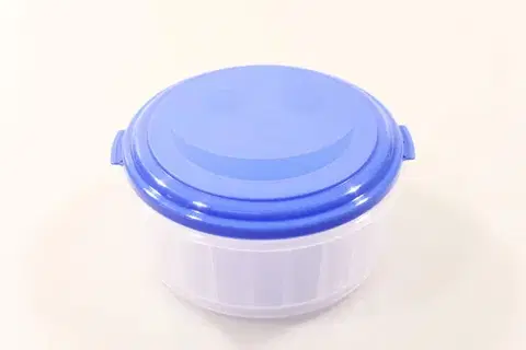 Dózy na potraviny MAKRO - Dóza okrúhla 1,3l smile 17x8 cm