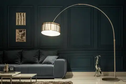 Osvetlenie Stojací lampa JEREVAN Dekorhome
