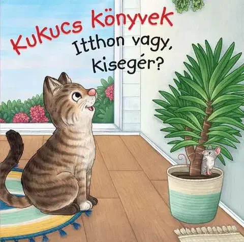 Leporelá, krabičky, puzzle knihy Kukucs Könyvek - Itthon vagy, kisegér?