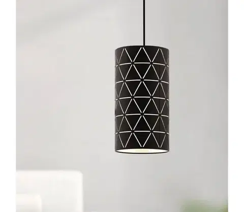Svietidlá Eglo 98352 - Závesné svietidlo RAMON na lanku 1xE27/40W/230V 98352