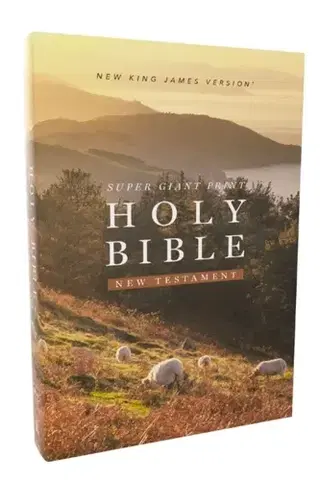 Náboženstvo NKJV Super Giant Print New Testament, Softcover, Red Letter, Comfort Print - Thomas Nelson