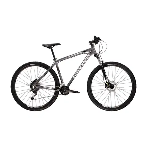 Bicykle Kross Hexagon 7.0 29" - model 2022 grafitová/biela/čierna - S (17", 174-180 cm)
