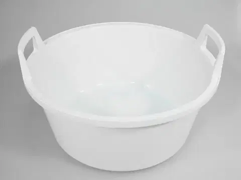 Lavóry, vandle ALFA PLASTIK - Škopok 43x19cm biely 15l