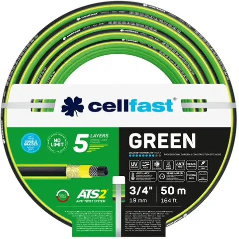 Záhradné hadice Záhradná hadica 5-vrstvová GREEN ATS2 3/4 50 MB