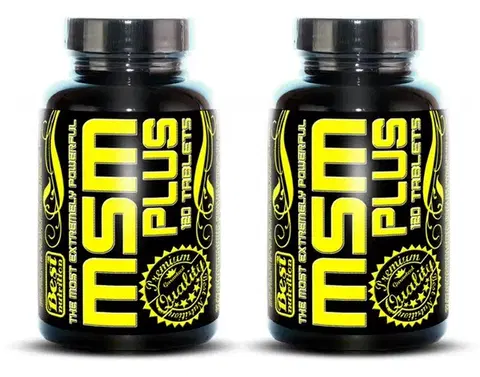 MSM 1+1 Zadarmo: MSM Plus od Best Nutrition 120 tbl. + 120 tbl.