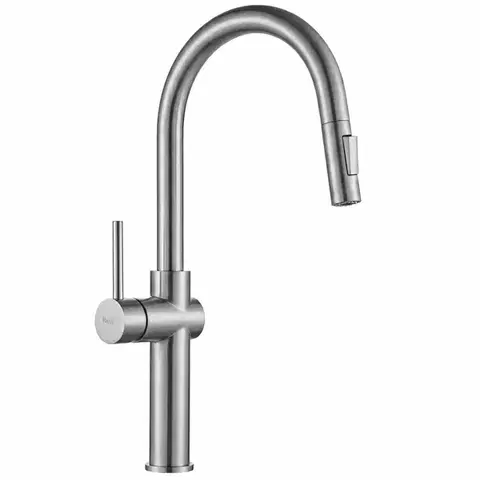 Kúpeľňové batérie REA - Kuchynská batéria Fresh vysoká BRUSH NICKEL REA-B6330