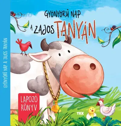 Leporelá, krabičky, puzzle knihy Gyönyörű nap a zajos tanyán - Lapozó könyv