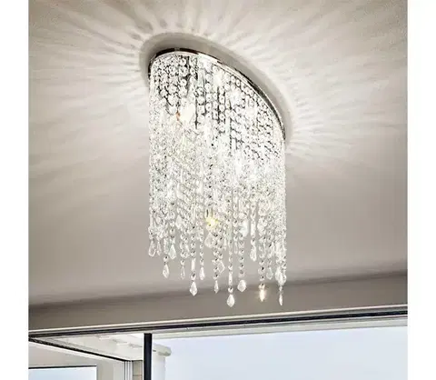 Svietidlá Ideal Lux - Krištáľové stropné svietidlo 3xE14/40W/230V