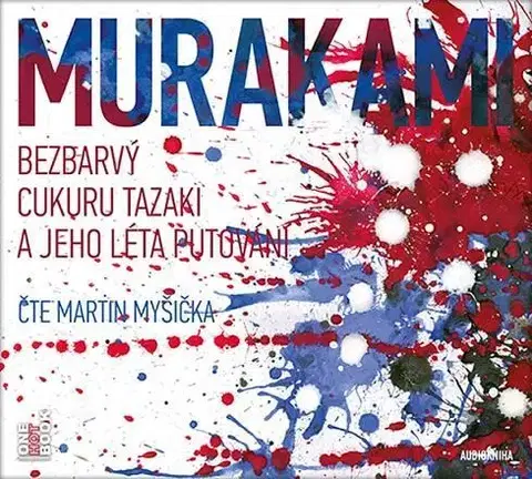 Svetová beletria OneHotBook Bezbarvý Cukuru Tazaki a jeho léta putování - audiokniha CDmp3
