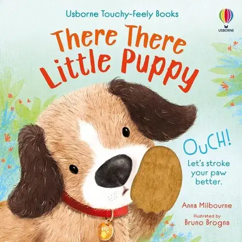 3D, magnetické, priestorové knihy There There Little Puppy - Anna Milbourne,Bruno Brogna