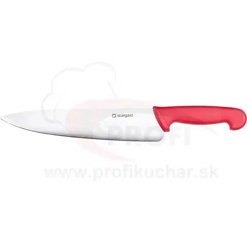 Kuchynské nože STALGAST HACCP-Nôž, červený, 25cm