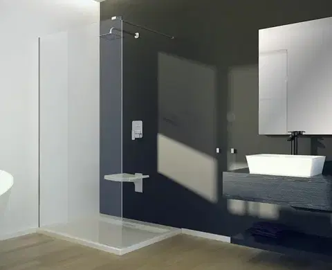 Sprchové dvere H K - Pevná bočná stena F1 90 Sprchová zástena Walk-in FIXF190