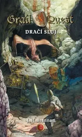 Sci-fi a fantasy GrailQuest 2: Dračí sluj - J. H. Brennan