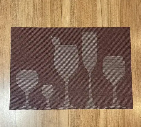 Prestieranie Podložka Deluxe pod tanier food hnedá 35x45cm TiaHome