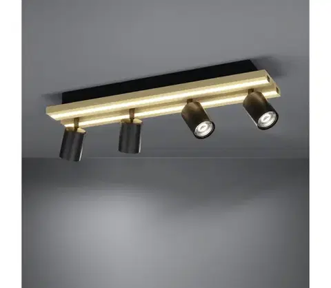 Svietidlá Eglo 390524 - LED bodové svietidlo GESTEIRA 4xLED/2,2W/230V+2x1,2W+2x2W béžová/čierna 390524
