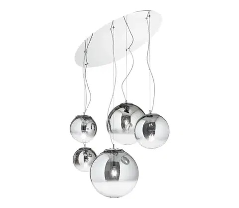 Svietidlá Ideal Lux - Luster na lanku MAPA FADE 5xE27/60W/230V 140759