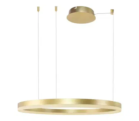 Svietidlá Azzardo  -LED Stmievateľný luster na lanku HALO LED/56W/230V pr. 80 cm zlatá 