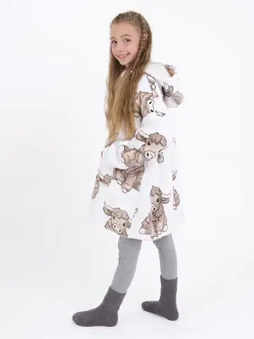 Dámske mikiny MKLozkoviny.sk Baránková mikina mikroplyš – Róza veľkosť XS detská
