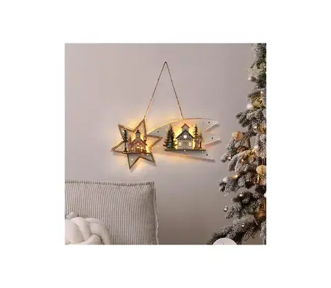 Vianočné dekorácie BRILAGI - LED Vianočná dekorácia LED/2xAA kométa 1v278-OEM1