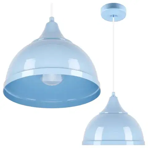 Moderné stropnice Lampa Kupidyn 2998/Z-B-1 modrá LW1