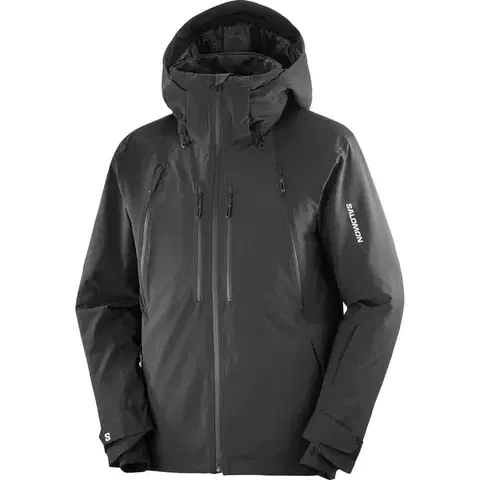 Lyžiarske bundy Salomon Spectral Insulated Hooded Jacket Veľkosť: M