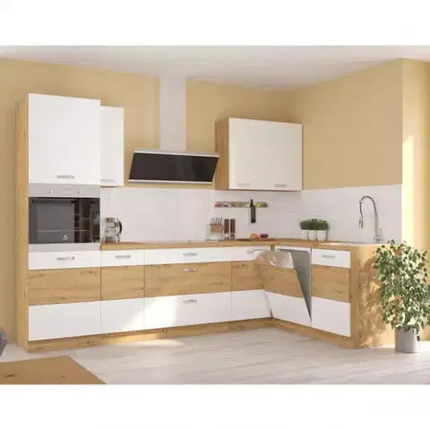 Rohový kuchynský nábytok Rohová kuchynská linka Artisan 285x170