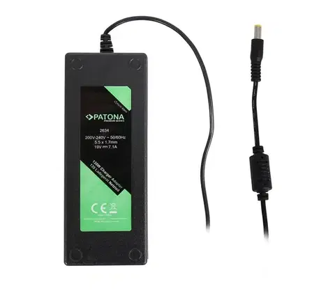 Predlžovacie káble PATONA - Nabíjačka Acer PREMIUM 19V/7,1A 135W konektor 5,5x1,7mm PT2634