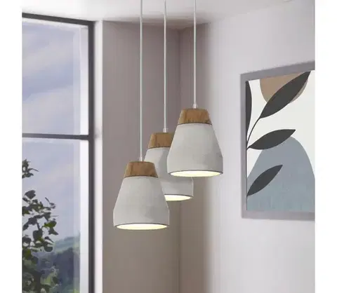 Svietidlá Eglo 95526 - Luster TAREGA 3xE27/60W/230V 95526
