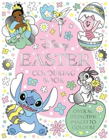 Pre deti a mládež - ostatné Disney Easter Colouring Book - The Perfect Easter Gift - Walt Disney