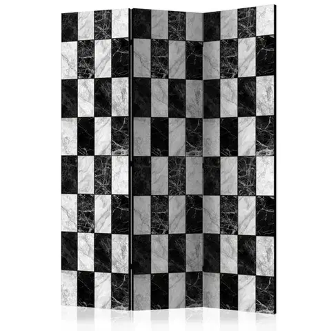 Paravány Paraván Checker Dekorhome