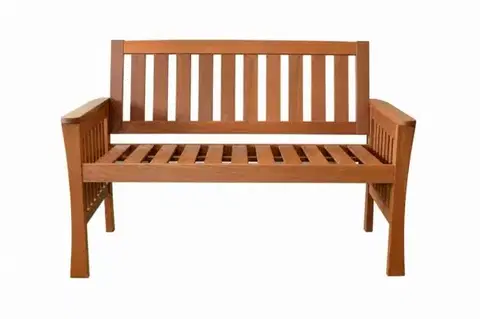 Záhradné stoličky a kreslá Kinekus Lavica drevená ALICA, 125cm