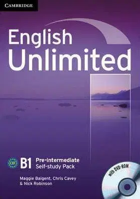 Učebnice a príručky English Unlimited B1 Pre-intermediate Workbook + DVD-ROM - Kolektív autorov