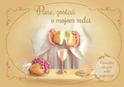 Náboženská literatúra pre deti Pane, zostaň v mojom srdci (hnedá)