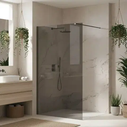 Sprchové dvere REA/S - Sprchová zástena Flexi Grey / Titan 80 KPL-K99486