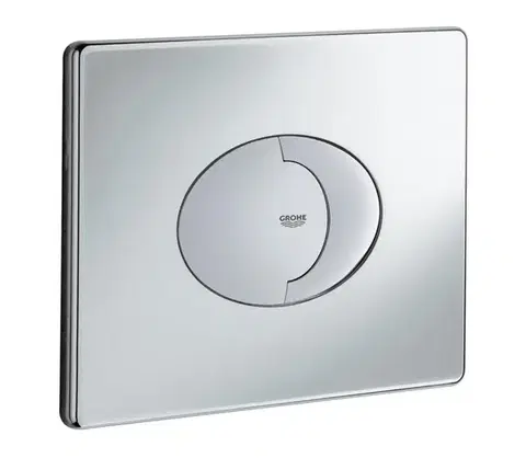 Svietidlá GROHE 38506000 - Splachovacie tlačidlo SKATE AIR 156 × 197 mm lesklý chróm 38506000