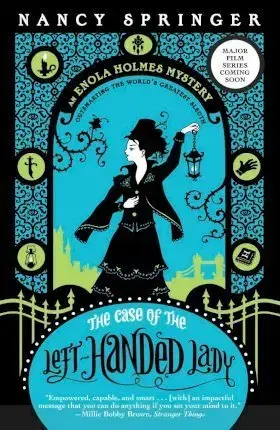 V cudzom jazyku Enola Holmes: The Case of the Left-Handed Lady - Nancy Springer