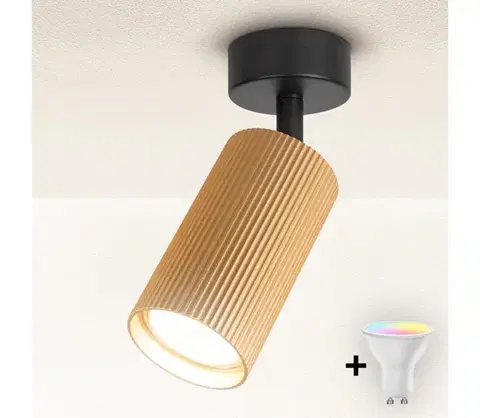 Svietidlá BRILAGI - LED RGBW stmievateľné bodové svietidlo SELE MODERN 1xGU10/4,8W/230V zlaté BG2865+AI2382